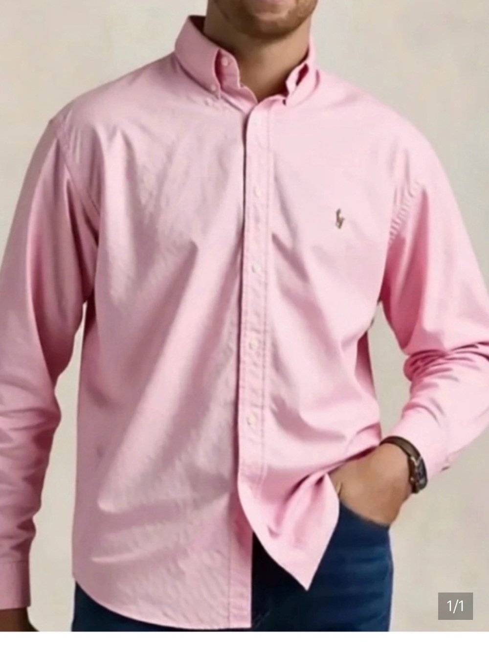 Polo by Ralph Lauren Light Pink Casual Shirt